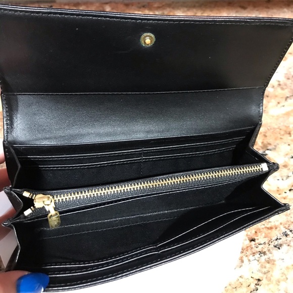 BURBERRY Blue Label Signature Nova Check Long Wallet 🔥😍🖤 - Picture 5 of 16